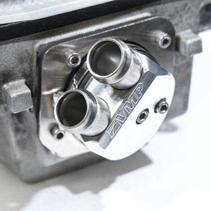 VMP Performance 3/4in Ford Mustang Cobra Engineering High-Flow Water Manifold VMP-SUC069 VMP-SUC069 Photo - Primary