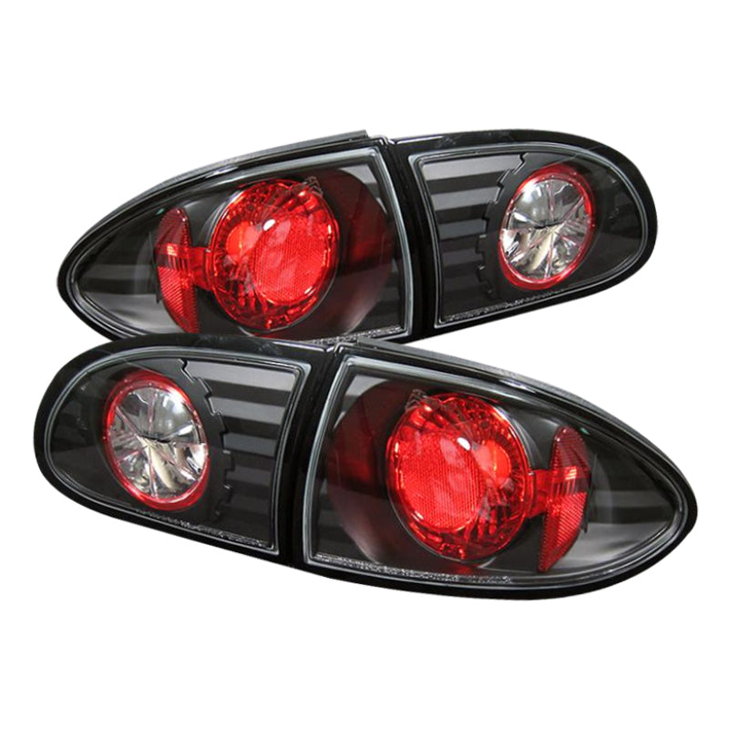 Spyder Chevy Cavalier 95-02 Euro Style Tail Lights Black ALT-YD-CCAV95-BK 5001245 5001245 Photo - Primary