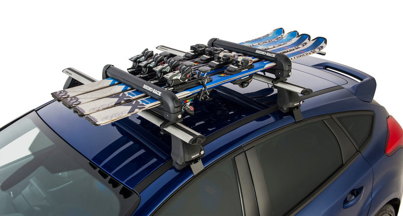 Rhino-Rack Universal Ski/Snowboard Carrier - Fits 4 Pairs of Skis or 2 Snowboards - Black 574 574 Photo - Primary