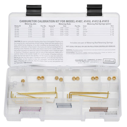 Edelbrock Jet / Rod Kit For 1407/1410/1412/1413 1480 Photo - out of package