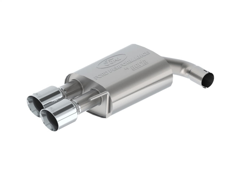 Ford Racing 2024 Mustang 2.3L Extreme Non-Active Cat-Back Exhaust w/GT Valance - Chrome Tip M-5200-M2ECV M-5200-M2ECV Photo - Unmounted