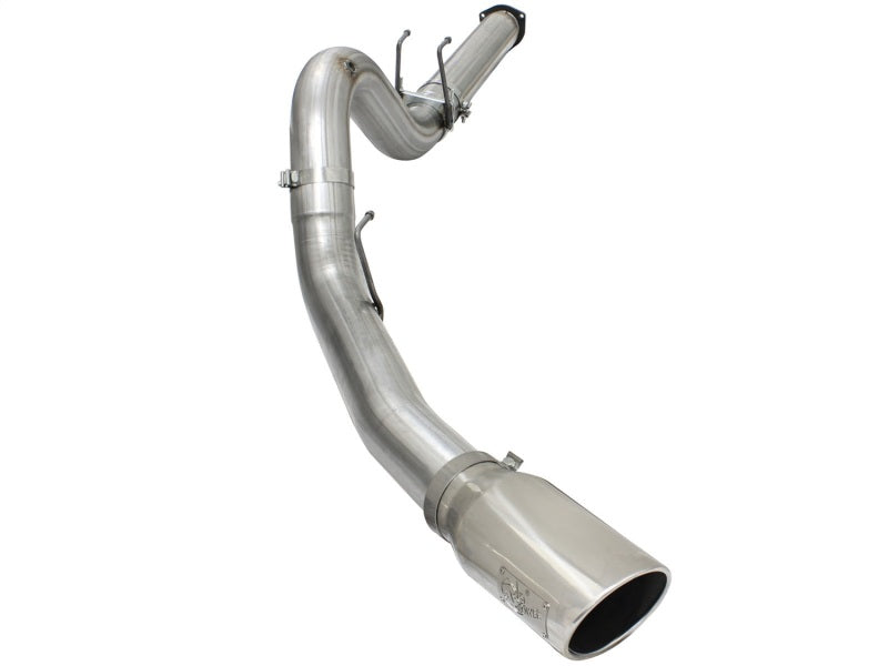 aFe  POWER 49-43064-P Large Bore-HD 5" 409 SS DPF-Back Exhaust System 49-43064-P Photo - Primary