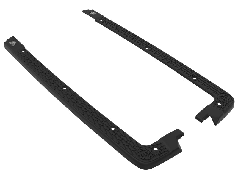 aFe 18-24 Jeep Wrangler JL (2-Door Models w/ 3-Piece Hard-Top Only) Terra Guard Tub Rail Covers 79-25002 79-25002 Photo - Primary