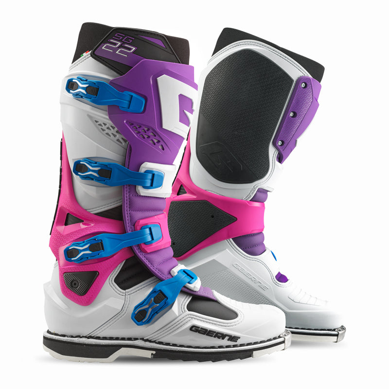 Gaerne SG22 Limited Edition Boot Purple/White/Rhodamine Size - 12 2262-019-12 2262-019-12 User 1