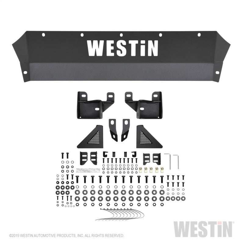 Westin 19-20 Chevy Silverado 1500 Outlaw Front Bumper - Textured Black 58-61215 58-61215 Photo - Unmounted