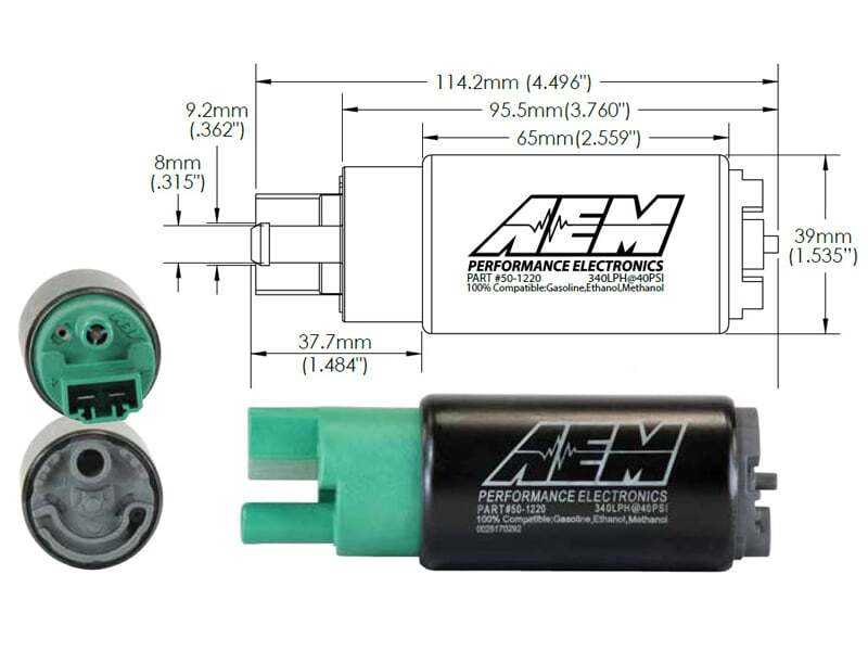 AEM Electronics Electric Fuel Pump 50-1220 Photo - out of package