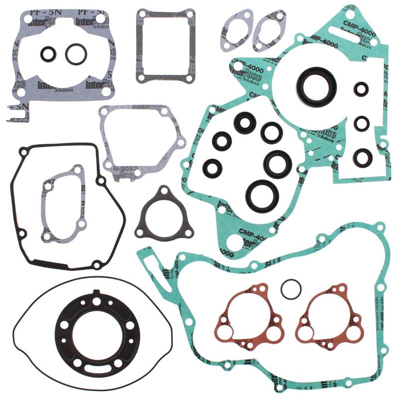 Vertex Pistons Vertex Gaskets 90-97 Honda CR125R Complete Gasket Kit w/ Oil Seals 811235 811235 Photo - Primary