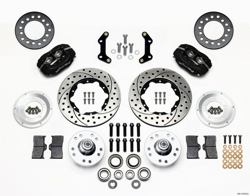 Wilwood FDL Front Kit, 11.00",Drilled,73-80 CDPA, ,E&FBody 140-11019-D Photo - Primary