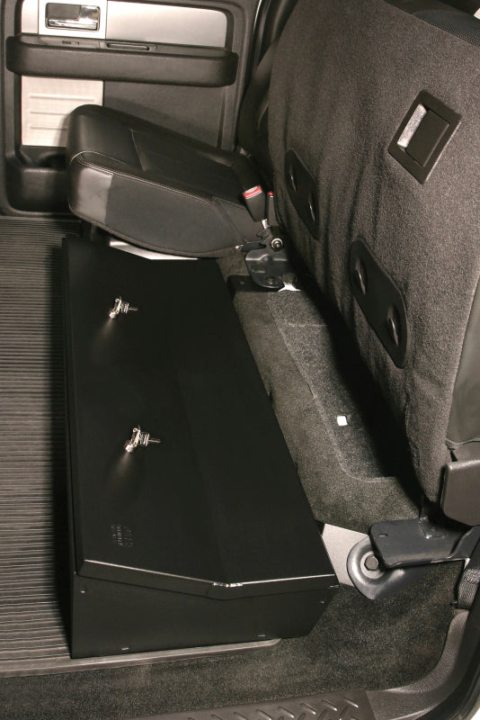 Tuffy Products Tuffy Ford F150 Supercrew W/ Subwoofer Underseat Lockbox 2/3 Length W/ Keyed Lock For 287-01 287-01 Photo - Mounted