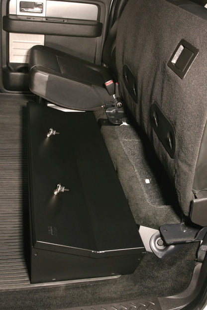 Tuffy Products Tuffy Ford F150 Supercrew W/ Subwoofer Underseat Lockbox 2/3 Length W/ Keyed Lock For 287-01 287-01 Photo - Mounted