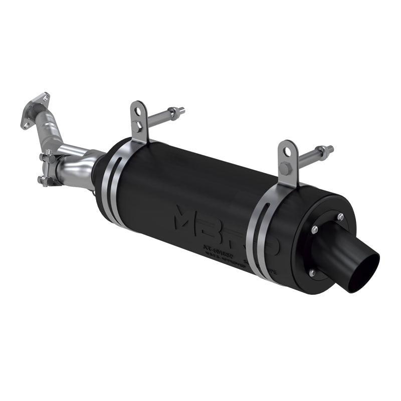 MBRP 06-11 Kawasaki KVF 750 Brute Force Slip-On Combination Exhaust w/Sport Muffler AT-6600SP AT-6600SP Photo - Primary