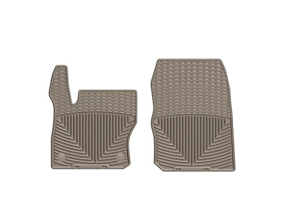 WeatherTech 12+ Ford Focus Front Rubber Mats - Tan W254TN W254TN Photo - Primary