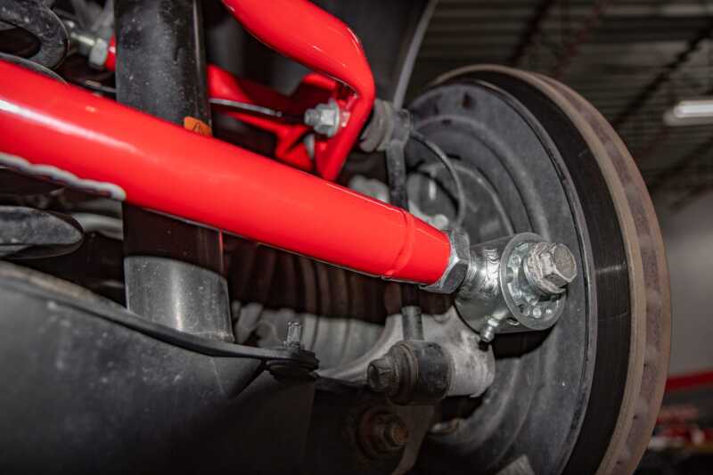 UMI Performance UMI 16-24 Chevrolet Camaro Alignment Toe Arm - Red 2544-R 2544-R User 1