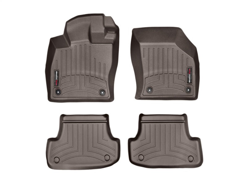 WeatherTech WT FloorLiner - Front - Cocoa Floor Mats Floor Mats - Rubber main image