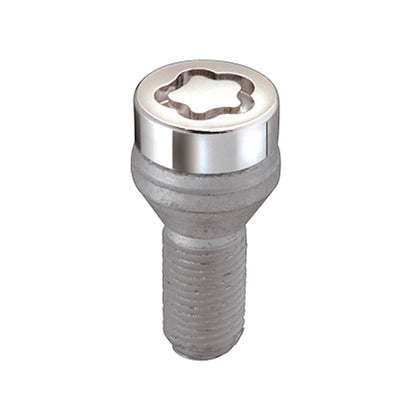 McGard Wheel Lock Bolt Set - 4pk. (Cone Seat) M14X1.25 / 17mm Hex / 27.3mm Shank Length - Chrome 27226 27226 Photo - Primary