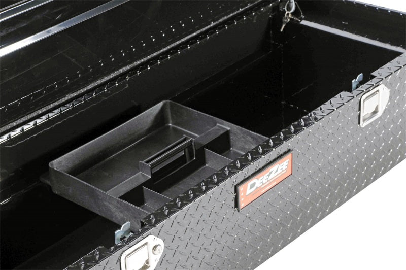 Dee Zee Deezee Universal Tool Box - Red Crossover - Single Lid Black BT Mid Size DZ8163B DZ8163B Photo - Unmounted