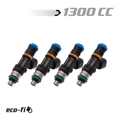 BLOX Racing 1 300CC Street Injectors 48mm With 1/2in Adapter 14mm Bore BXEF-06514.14-1300-4 BXEF-06514.14-1300-4 User 1