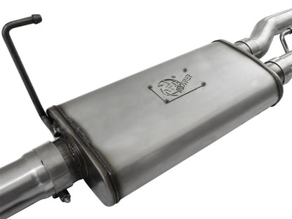 aFe MACH Force-Xp 3in 409 Stainless Steel Cat-Back Exhaust System: Nissan 49-46104 Photo - Unmounted