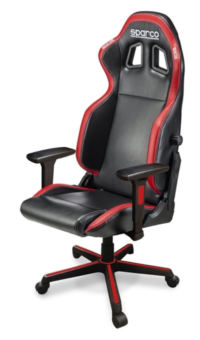 SPARCO Game Chair ICON BLK/RED 00998NRRS 00998NRRS Photo - Primary