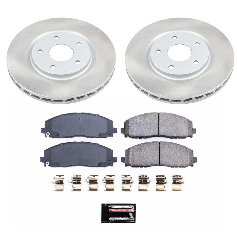 PowerStop Power Stop 12-14 Volkswagen Routan Front Semi-Coated Rotor Kit SC5959 SC5959 Photo - Primary