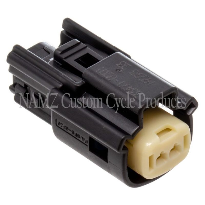 NAMZ 14-23 V-Twin FL Models Molex MX-150 2-Position Female Connector (HD 69200271) NM-33471-0201 NM-33471-0201 Photo - Primary