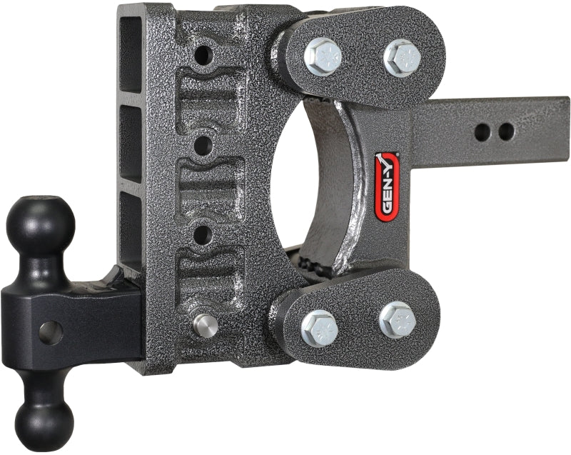 GEN-Y Hitch Gen-Y The Boss Torsion-Flex 2.5in Shank 6in Drop 2400lb TW 21K Hitch w/GH-061 Dual-Ball GH-1314 GH-1314 Photo - Primary