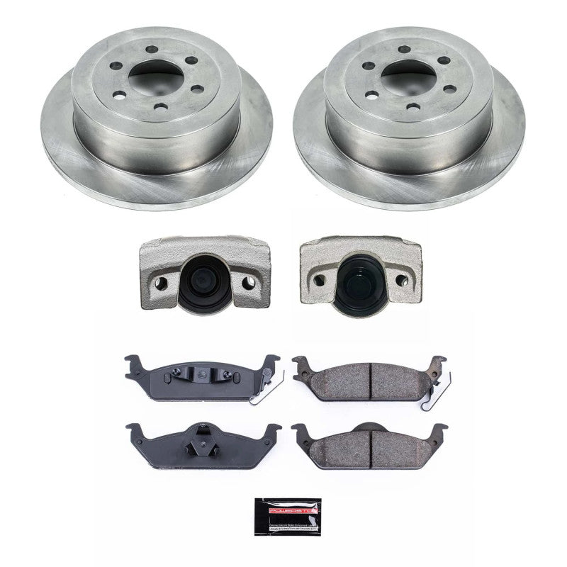 PowerStop Power Stop 03-04 Dodge Dakota Rear Autospecialty Kit w/Calipers KCOE2192 KCOE2192 Photo - Primary