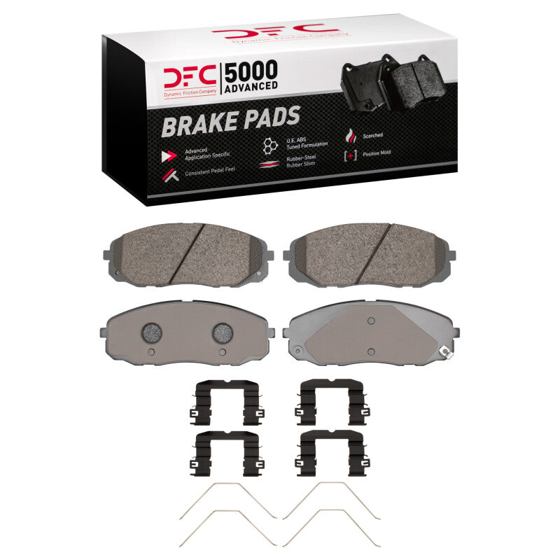 DFC DFC 5000 Advanced Ceramic Brake Pads Brakes, Rotors & Pads Brake Pads - OE main image