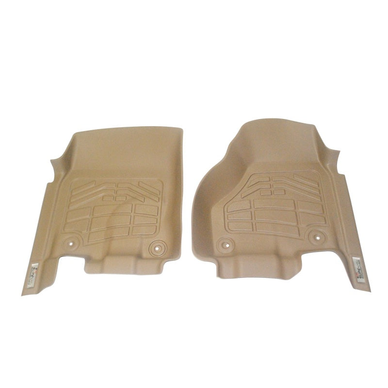 Westin 12-18 Ram Crew Cab/Mega Cab (two retention hooks) Wade Sure-Fit Floor Liners Front - Tan 72-130043 72-130043 Photo - Primary
