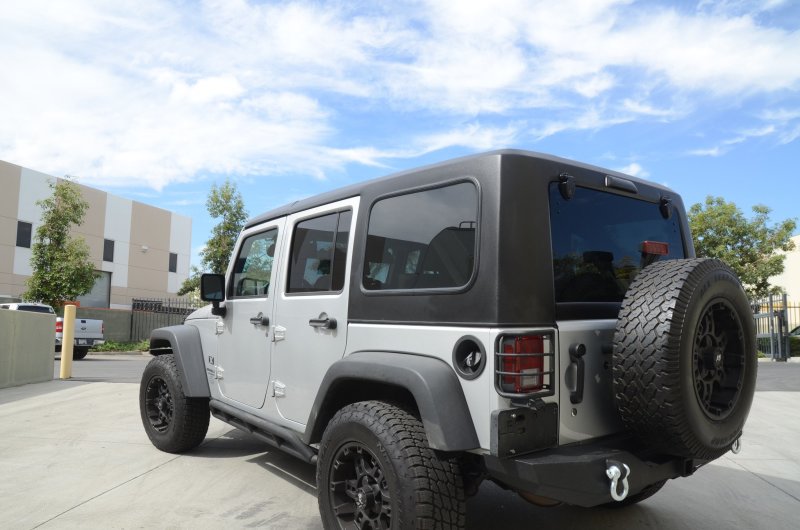 DV8 Offroad 07-18 Jeep Wangler JK Hard Top Square Back - 4 Door HT07SB42 HT07SB42 Photo - Close Up