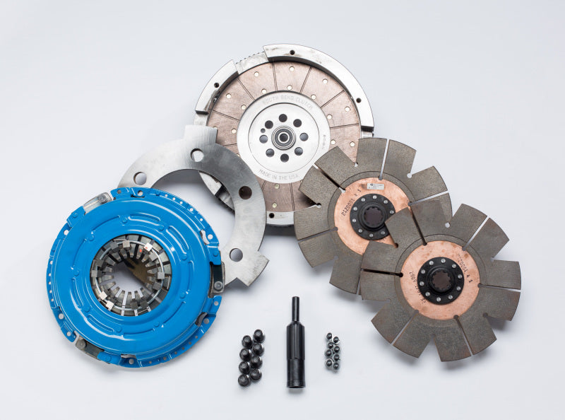 South Bend Clutch 01-Sept 05 GM 6.6L LLY ZF-6 SFI Comp Dual Disc Feramic Clutch Kit DDCMAX-Y DDCMAX-Y Photo - Primary