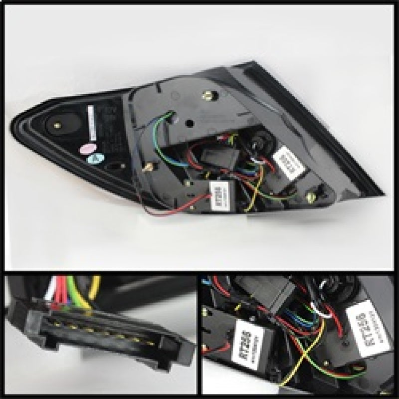 Spyder Mercedes Benz W204 C-Class 11-14 LED Tail Lights - Blk ALT-YD-MBZC11-LED-BK 5072733 5072733 Photo - Unmounted