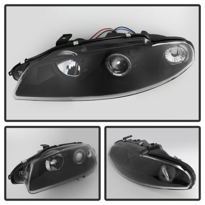 Spyder Mitsubishi Eclipse 97-99 Projector Headlights LED Halo Black High H1 Low H1 PRO-YD-ME97-HL-BK 5011473 5011473 Photo - Unmounted