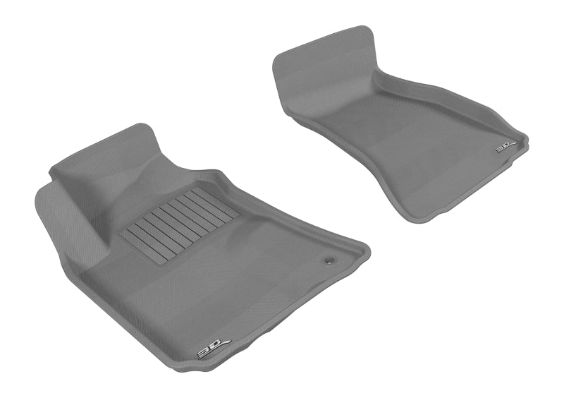 3D MAXpider 2008-2010 Dodge Challenger Kagu 1st Row Floormat - Gray L1DG01511501 L1DG01511501 Photo - Primary