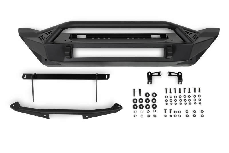 DV8 Offroad 07-23 Jeep Wrangler JK/JL & Gladiator JT FS-1 Series Stubby Front Bumper FBJL-11 FBJL-11 Photo - Unmounted