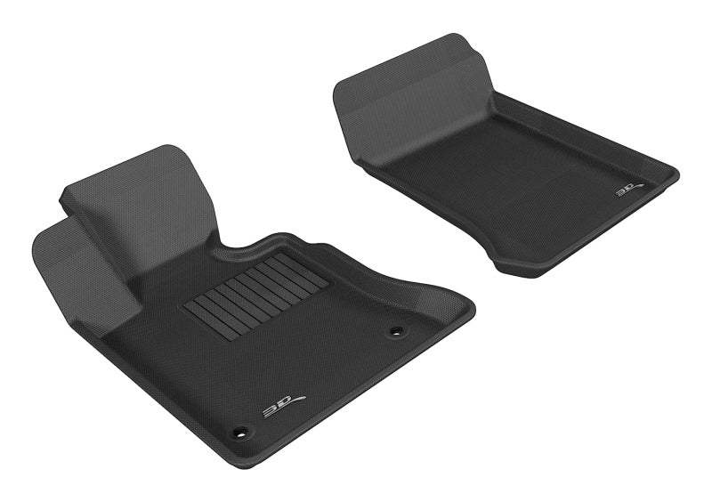 3D MAXpider 2009-2012 Mercedes-Benz GLK-Class X204 Kagu 1st Row Floormat - Black L1MB05111509 L1MB05111509 Photo - Primary