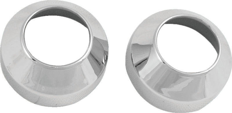 Bikers Choice 84-17 41MM Wide Glide Chrome Fork Boot Covers Pr 493150 493150 Photo - Primary