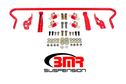 BMR 11-14 S197 Mustang Rear Hollow 25mm Adj. Sway Bar Kit w/ Bushings - Red SB042R SB042R Photo - Primary