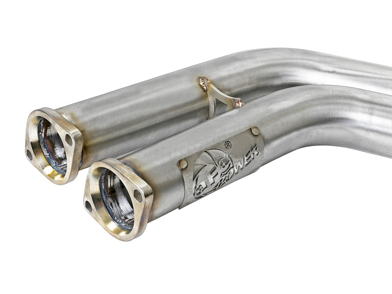 aFe Twisted Steel HDR X-Pipe SS-304 01-06 BMW M3 3.2L S54 48-36324 48-36324 Photo - Unmounted
