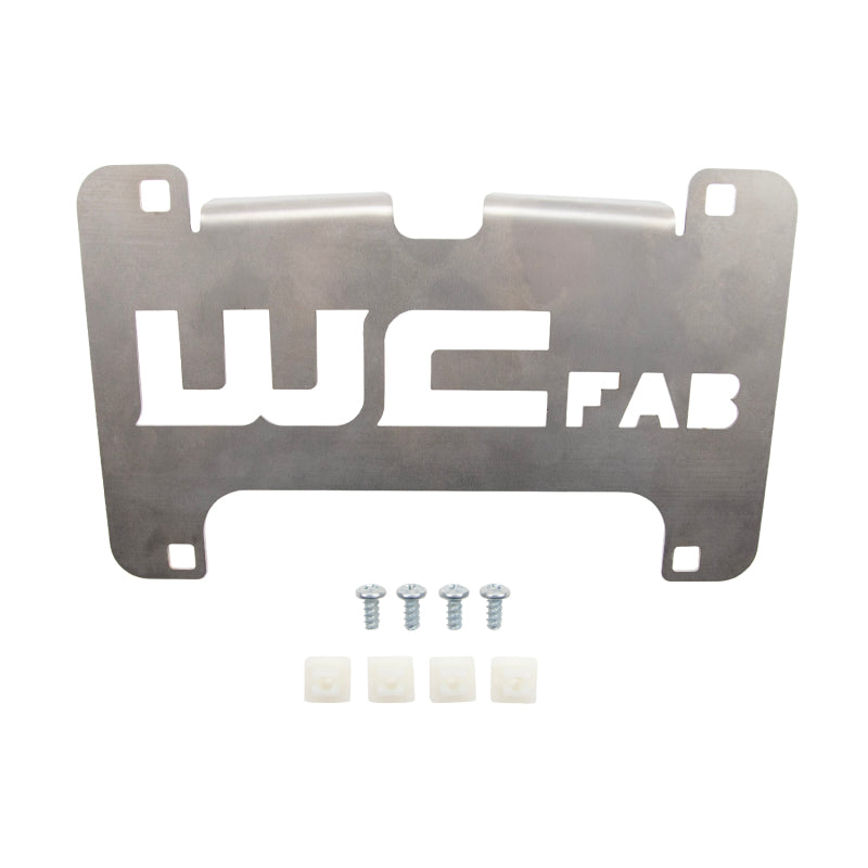 Wehrli 15-19 Chevy HD Lower Valance Filler Panel License Plate Mount Bracket WCF100156 WCF100156 User 1