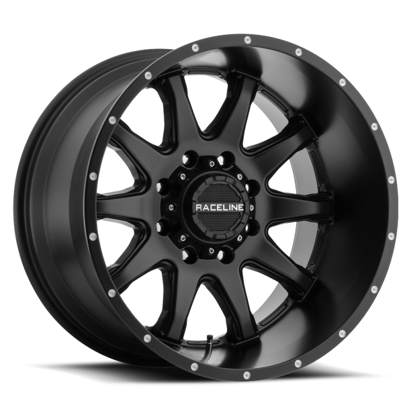 Raceline 930B Shift 18x9in / 8x170 BP / -12mm Offset / 125.2mm Bore - Satin Black Wheel 930B-89081-12 930B-89081-12 Photo - Primary