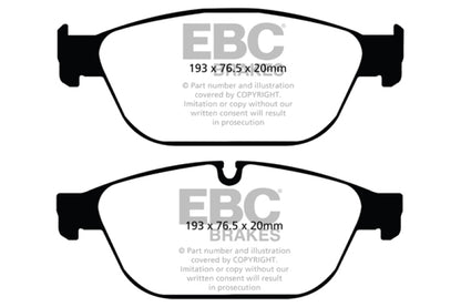 EBC Disc Brake Pad Set DP42087R Photo - Primary