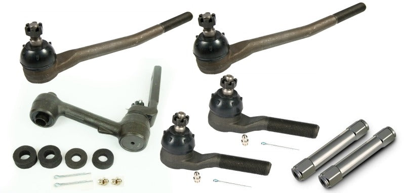 Ridetech 67-69 Ford Mustang Mercury Cougar Steering Linkage Kit w/ OE Power Steering 12109536 12109536 Photo - Primary