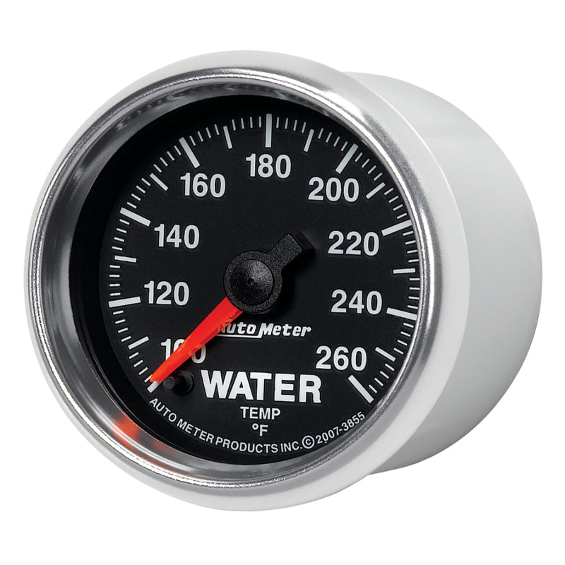 Autometer Gauge, Water Temp, 2 1/16", 100-260 Deg F, Digital Stepper Motor, Gs 3855 User 2