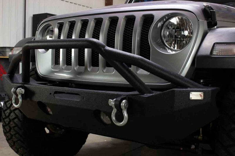 Fishbone Offroad 2018+ Jeep Wrangler JL Mid-Width Winch Front Bumper FB22088 FB22088 Photo - lifestyle view