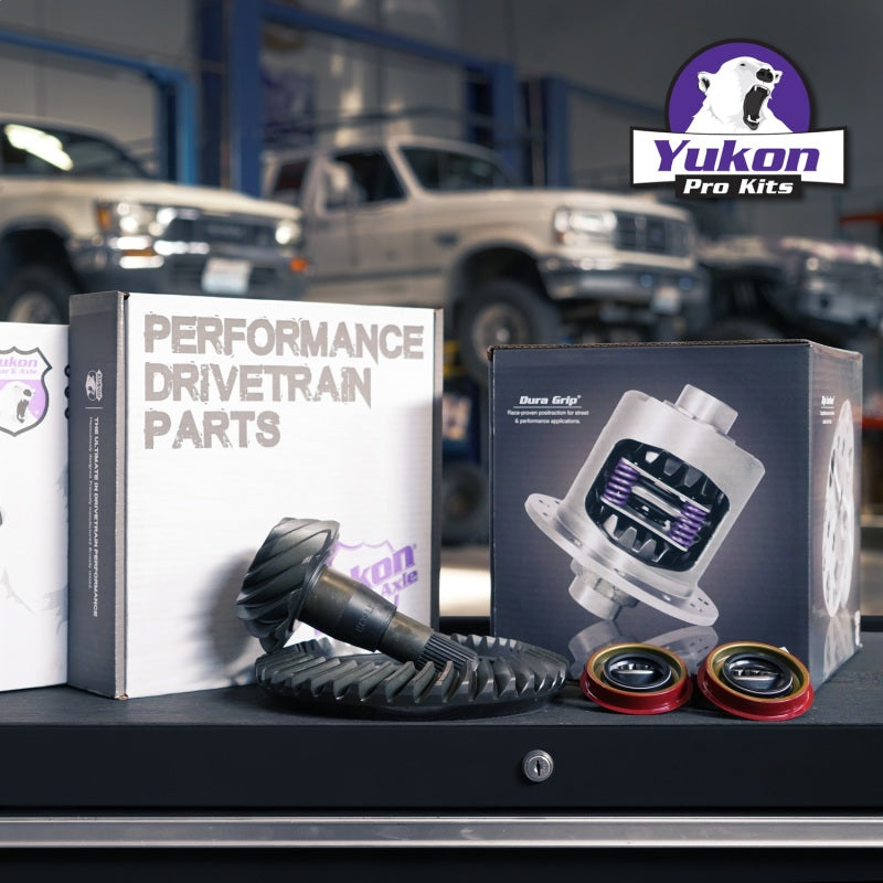 Yukon Gear & Axle Yukon 8.8in Ford 4.11 Rear Ring & Pinion Install Kit 31 Spline Positraction 2.53in Axle Bearings YGK2040 YGK2040 Photo - Unmounted