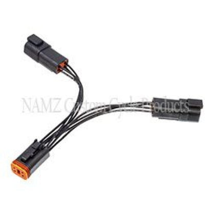 NAMZ 94-11 V-Twin Touring & Trike Models Plug-N-Play Power Port Y-Adapter NOBD-PYH NOBD-PYH Photo - Primary