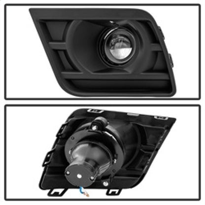 Spyder Chevy Camaro V8 14-16 (Fit SS/Z28/ZL1 Models) OEM Fog Light W/Switch - Clear FL-CCAM14-V8-C 5082411 5082411 Photo - Unmounted