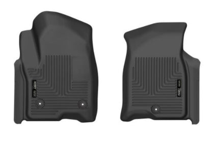 Husky Liners 2021 Chevrolet Tahoe X-Act Contour Black Front Seat Floor Liners 55861 55861 User 1