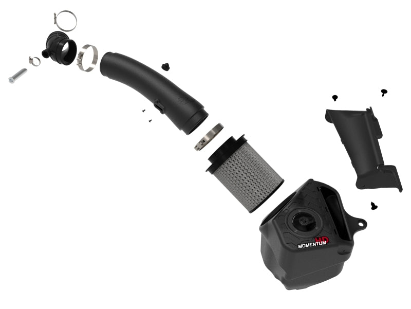 aFe 20-21 Jeep Wrangler (JL) V6-3.0L (td) Momentum HD Cold Air Intake System w/ Pro Dry S Media 50-70062D 50-70062D Photo - Unmounted